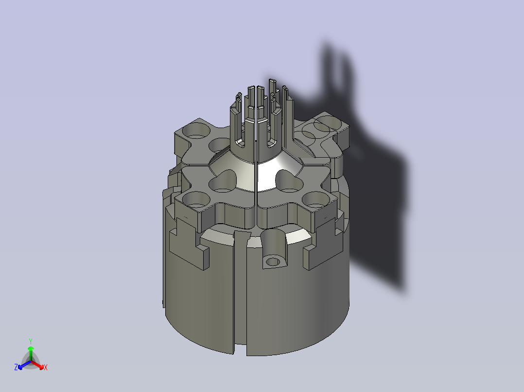 密封圈夹爪00333主视图