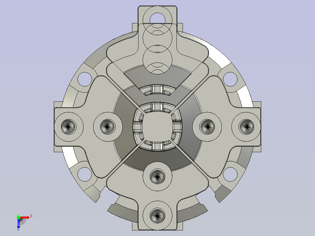 密封圈夹爪00333俯视图