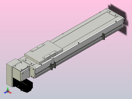 SCM14-400-LD滚珠花健、支撑座、滚珠丝杠、交叉导轨、直线模组