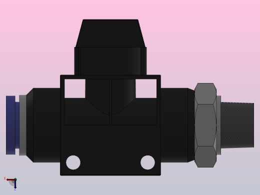 HVSF 由螺纹端流向插管端型_HVSF 02-10(B)左视缩略图
