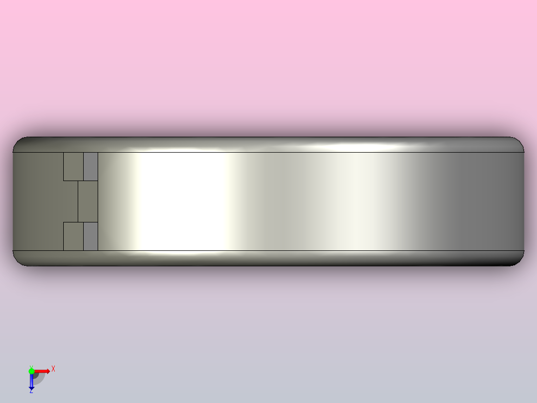 RCT-110电流互感器三维模型202012俯视图