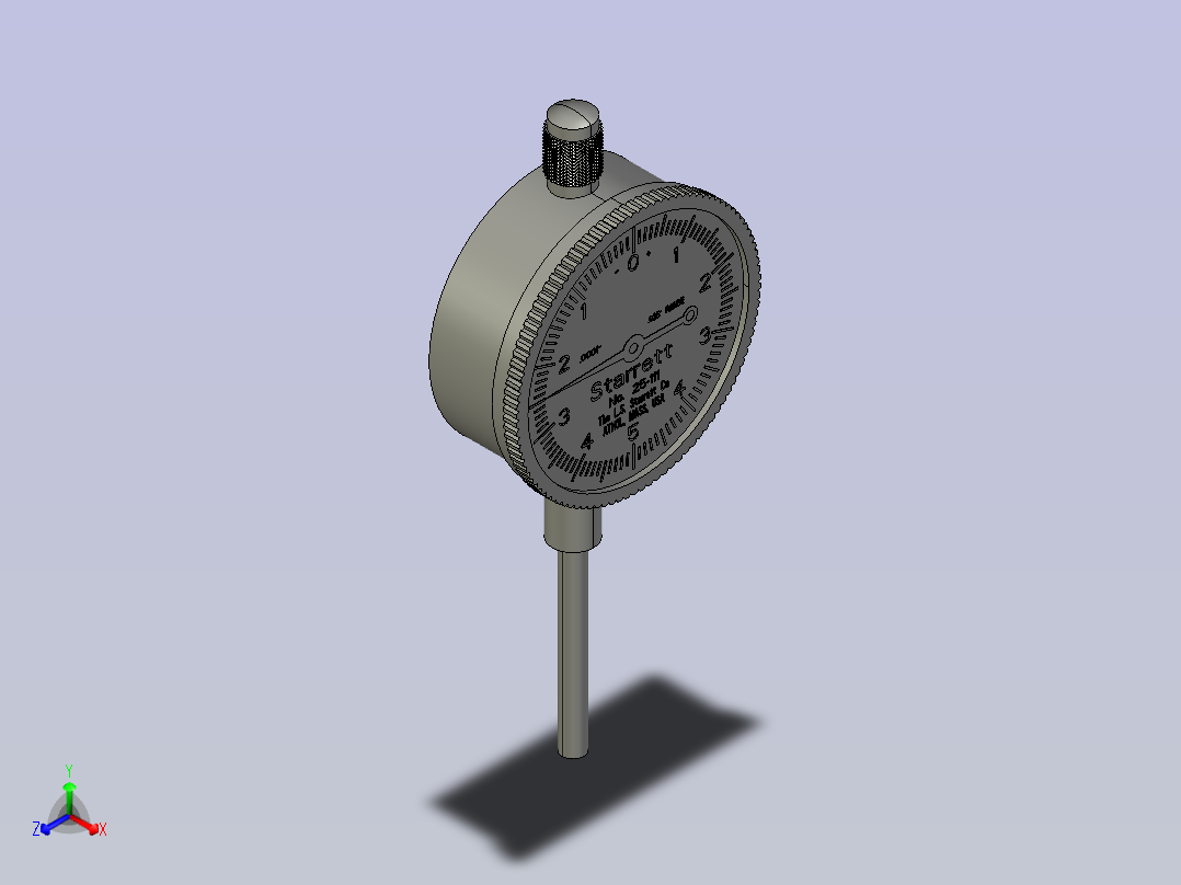 A0004762-百分表正等轴测图
