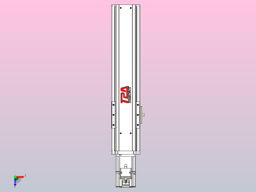 日规模组半封闭丝杆TPA-HNR-85S-1610C-L250-M-C-P20-N3俯视缩略图