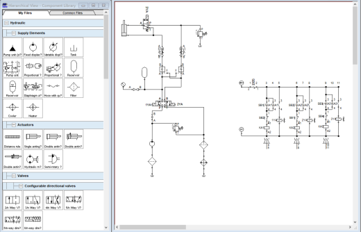 上料机液压系统设计（CAD+说明书）缩略图