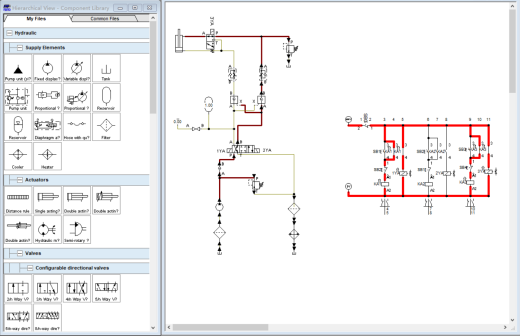 上料机液压系统设计（CAD+说明书）缩略图