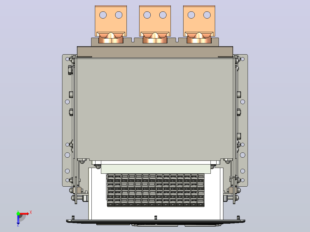 NA8-1600 800A-1000A 3P 抽屉式-水平接线+门框202409俯视图