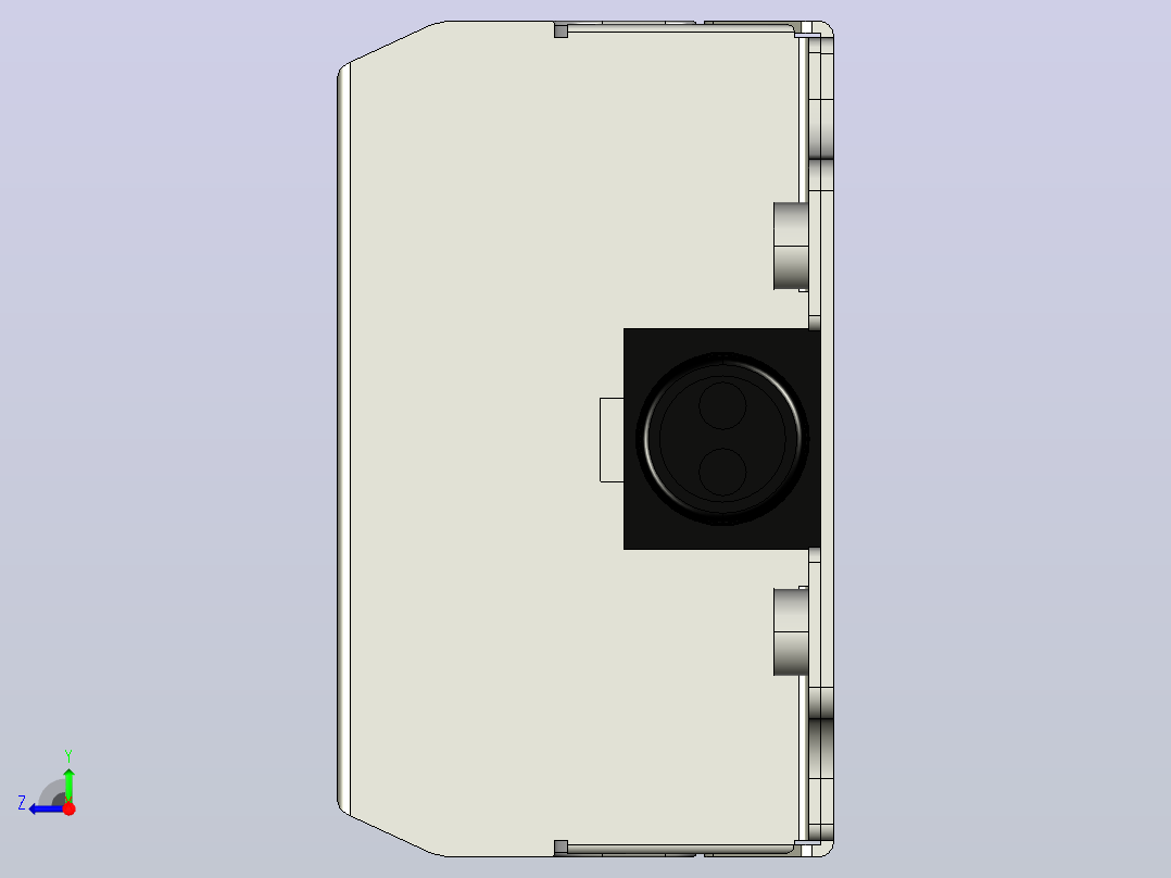 FDL-65-3D LED 电源右视图