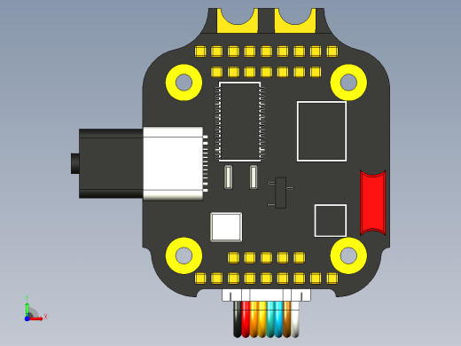 SpeedyBee F405 迷你版 BLS 35A前视缩略图