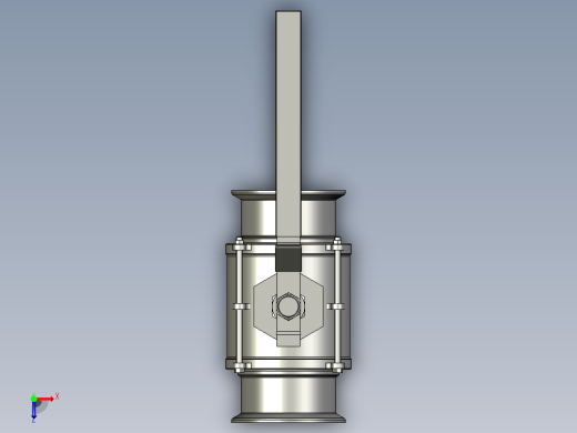 IQP-01手动卡式球阀[IQP-01-4s]俯视缩略图