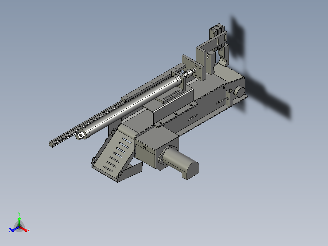 接料装置加输送带