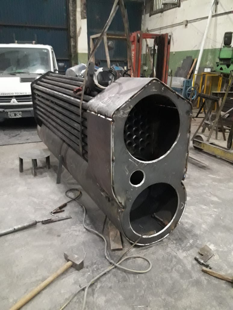 Boiler锅炉汽锅3D数模图纸 STEP格式