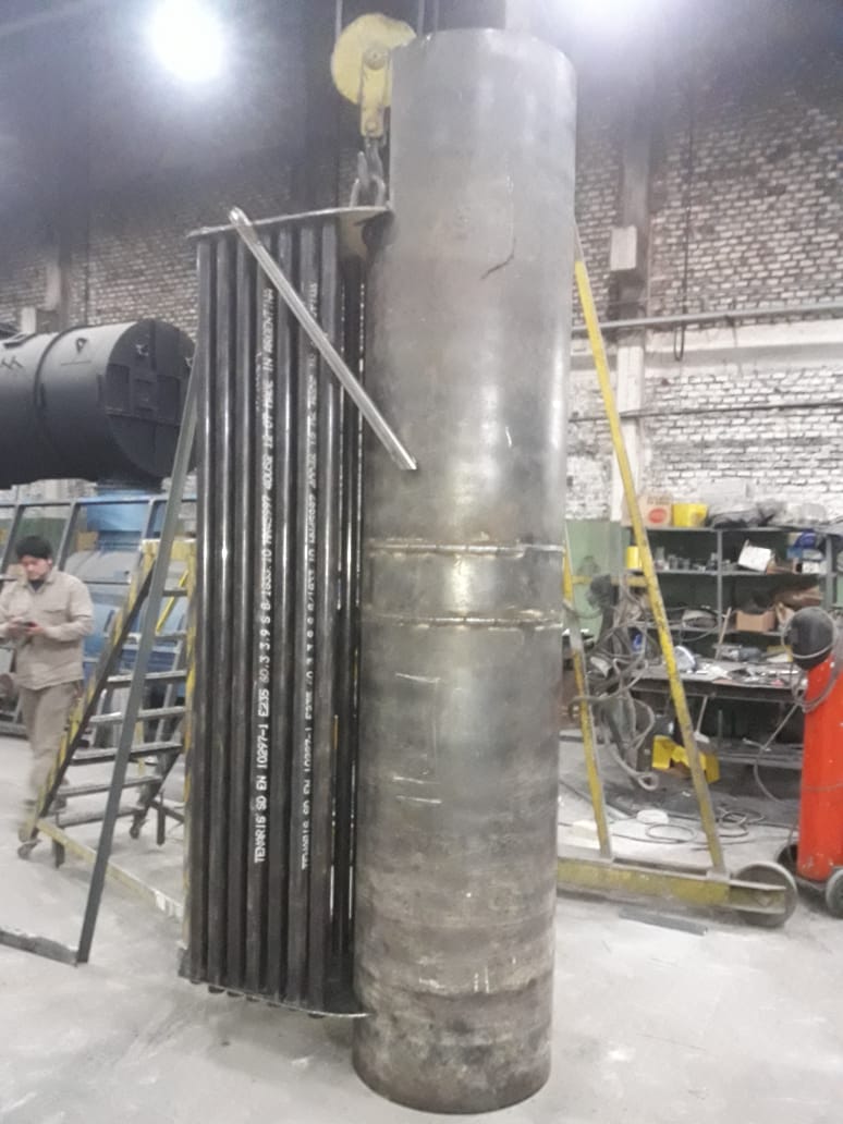 Boiler锅炉汽锅3D数模图纸 STEP格式