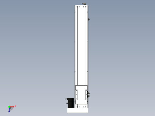 Toyo东佑达直线模组-ECH14-750-BR-200W俯视缩略图