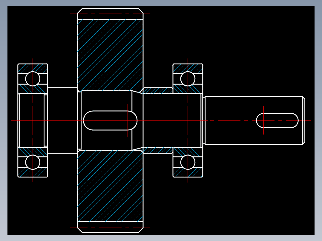 CAD格式机械制图二维100例练习-49 二维装配图(一）