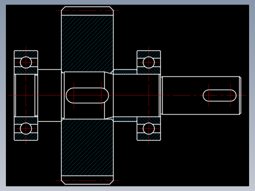 CAD格式机械制图二维100例练习-49 二维装配图(一）