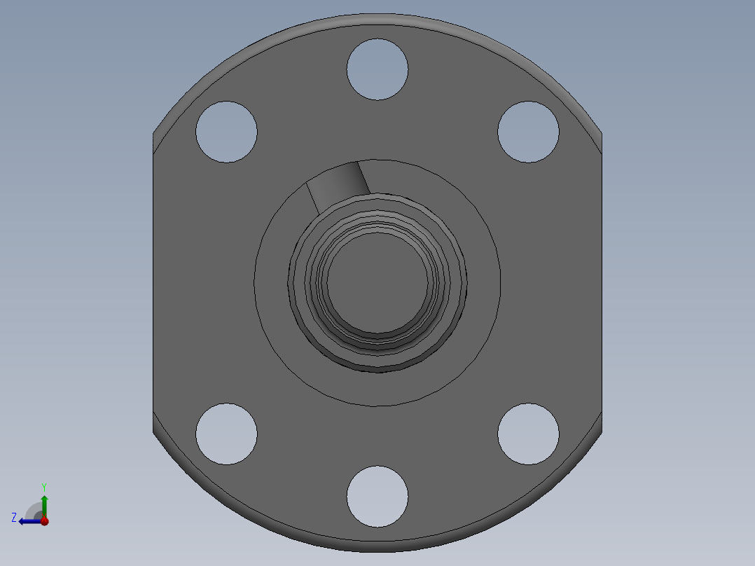 滚珠丝杆C-TBSB1510-500右视图