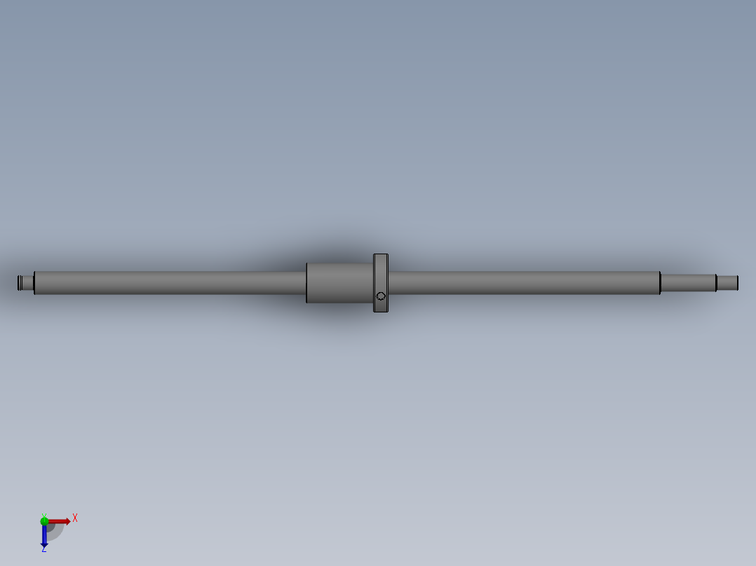 滚珠丝杆C-TBSB1510-500俯视图