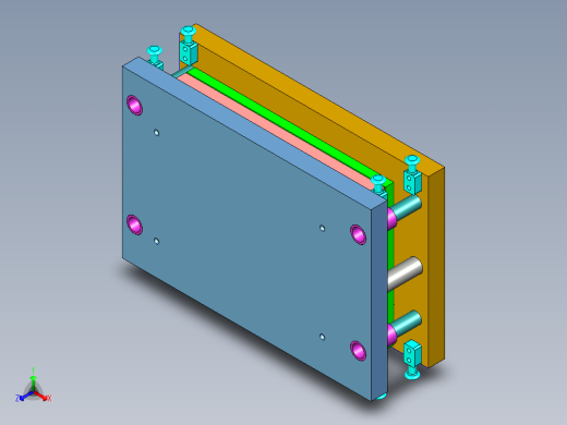 [冲压模具]特斯拉悬挂摆臂的冲压模具op10