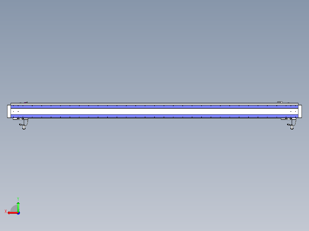 威洛博VL系列直线电机模组-2VL14S2-S2650后视图