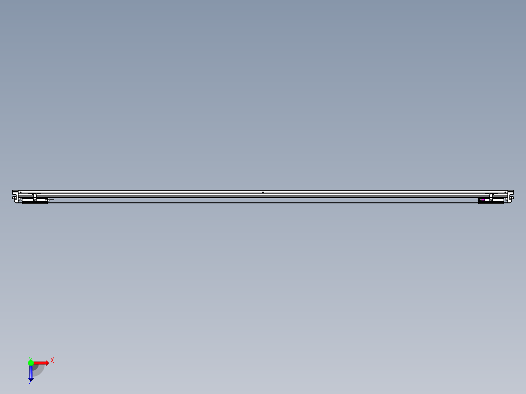 威洛博VL系列直线电机模组-2VL14S2-S2650俯视图