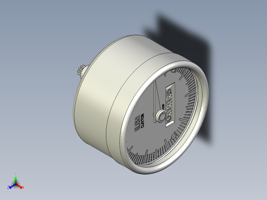 水平指示器PW02-3D多系列多零件图纸模型正等轴测图