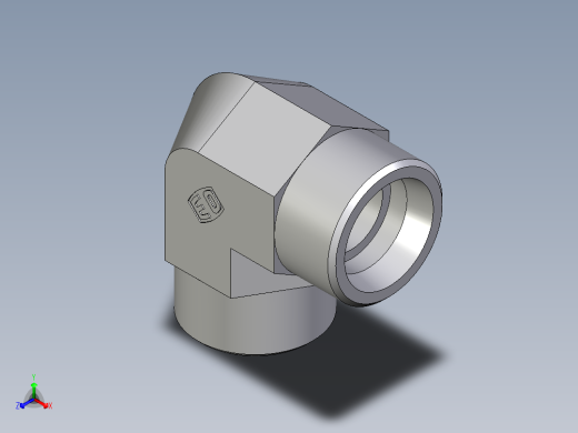 卡套式工业通用硬管接头EO_Union_elbow_W25SCFX