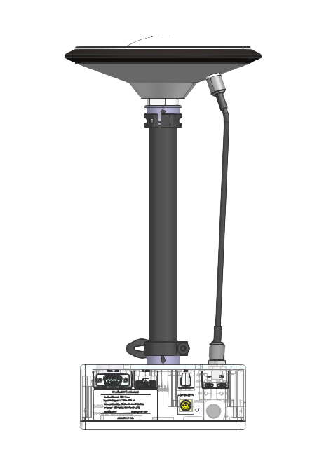 RTK地面接收盒-带天线