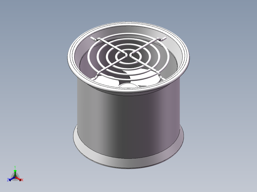 风机设计图715444==15正等轴测图