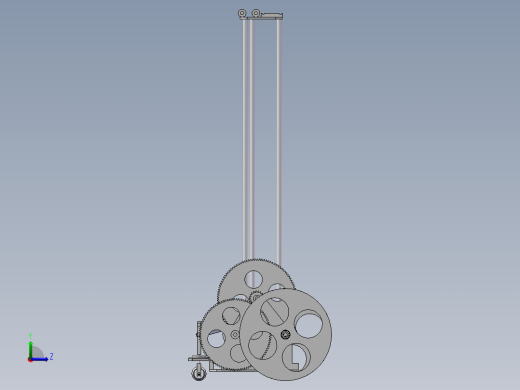 无碳小车最终版左视缩略图