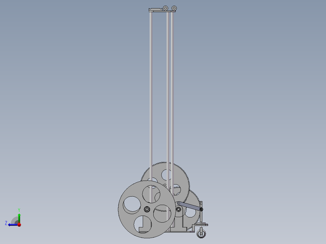 无碳小车最终版右视图
