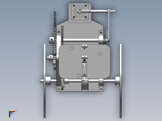 无碳小车最终版俯视缩略图