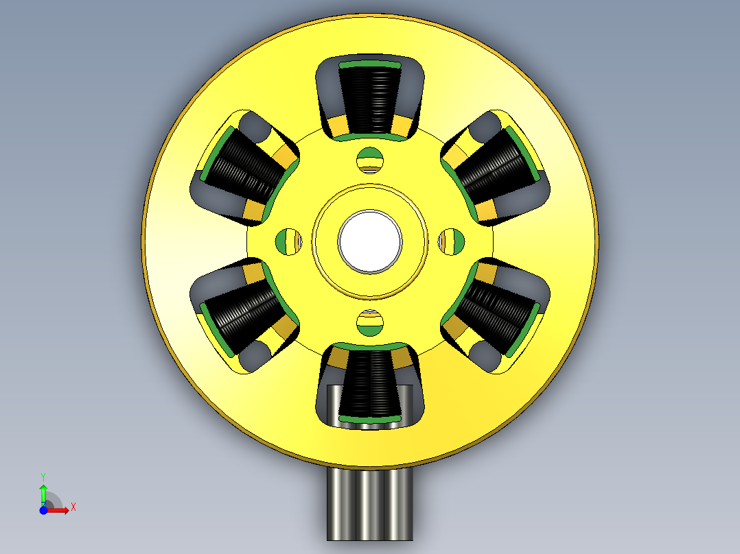 Extron 无刷电机 28xx 系列 2808 2808 2814 2814 2820 2820 2826 2826前视图