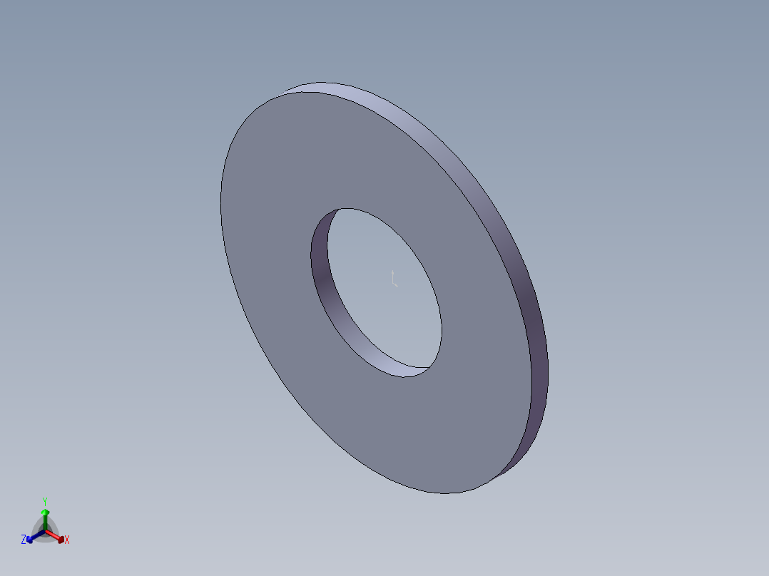 S1 直线弹簧轴承座通盖正等轴测图
