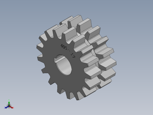 静音链轮---sw正等轴测缩略图