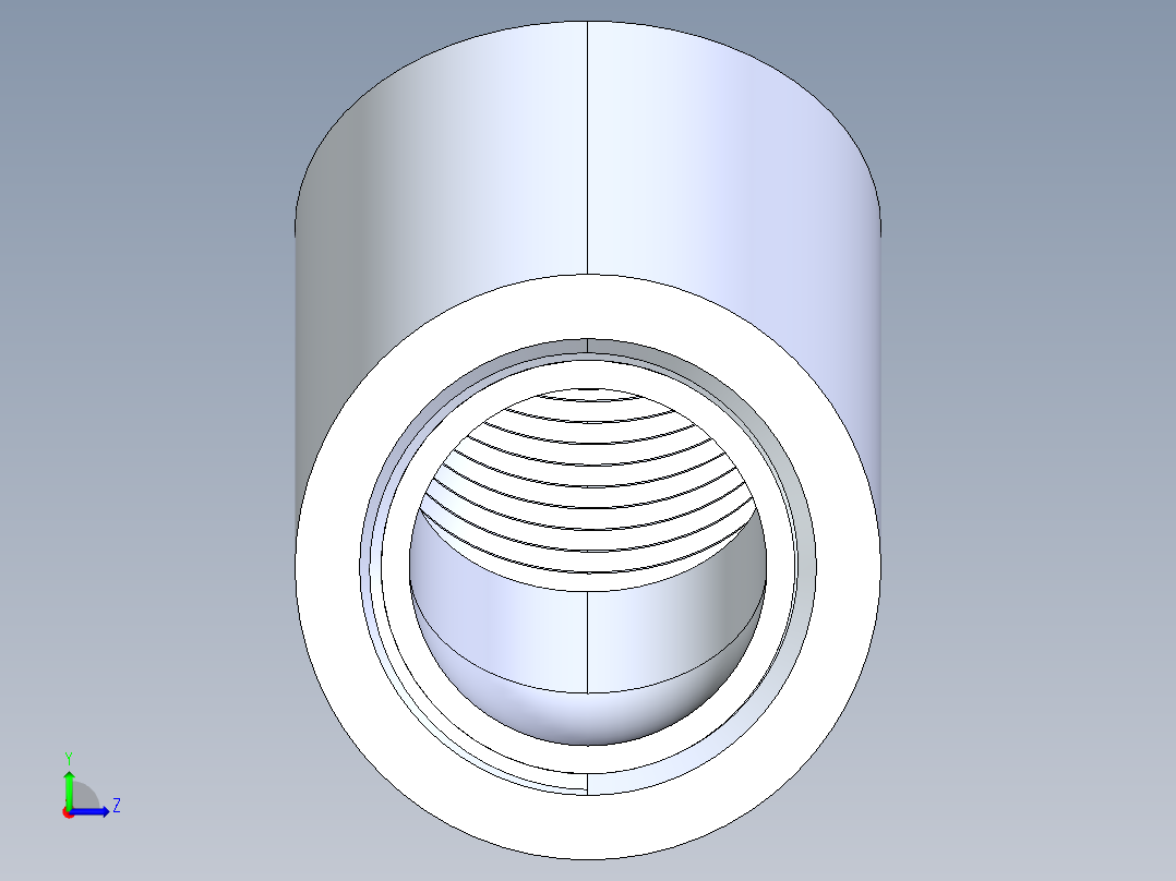 CPVC管件09-Sch80_45Elbow_FPTxFPT_9819-007 _0.75in左视图