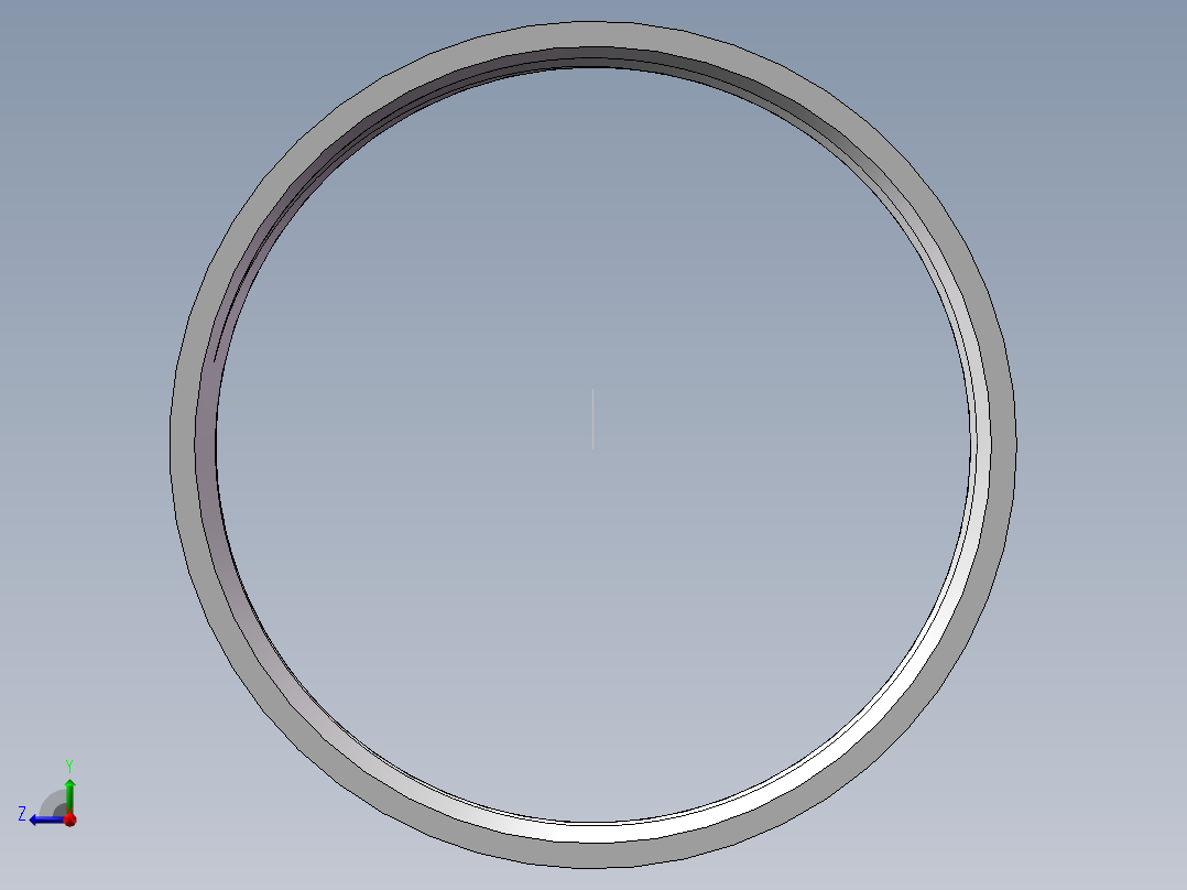 管箍-等径直通 DN80右视图