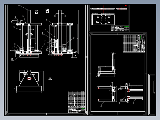 JS12-街道护栏清洗机设计[含全套图和文档]