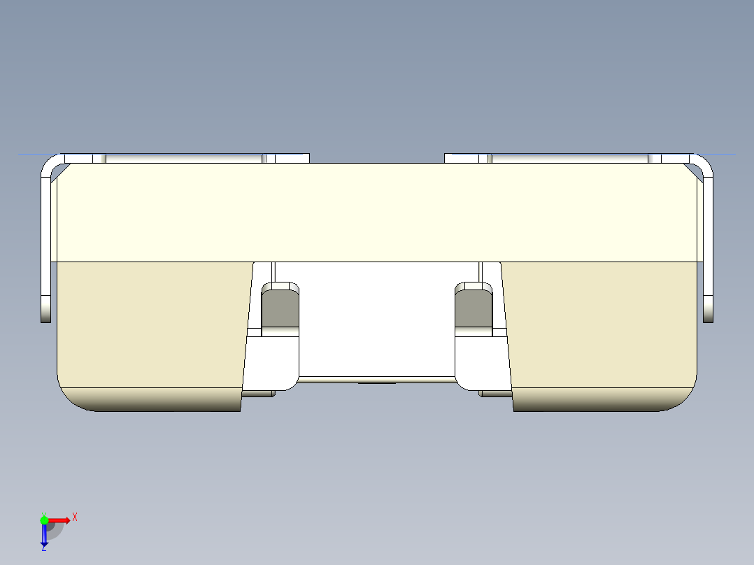 开关继电器保护 SM-LTL-154俯视图