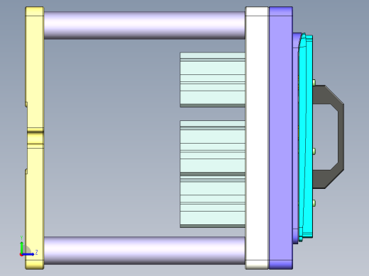 TP301-C-CNC1笔记本CNC工装夹具三维模型-0608左视缩略图