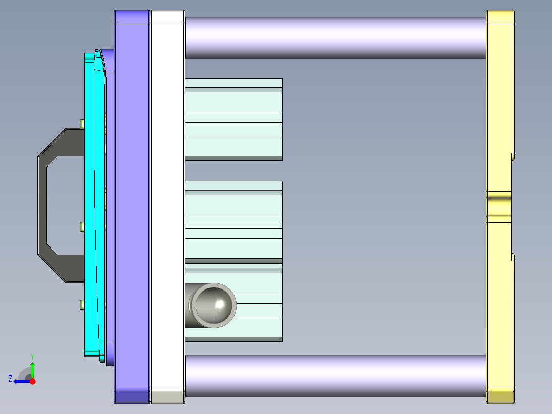 TP301-C-CNC1笔记本CNC工装夹具三维模型-0608右视图
