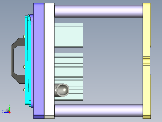 TP301-C-CNC1笔记本CNC工装夹具三维模型-0608右视缩略图