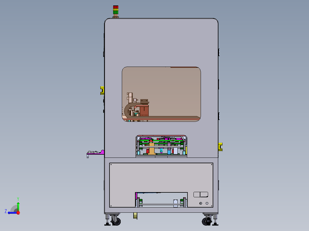 自动锁螺丝机sw20可编辑右视图