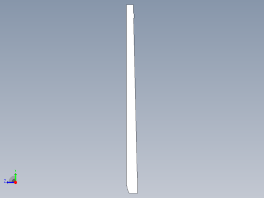 键盘外壳光面UG编程程序模型右视缩略图