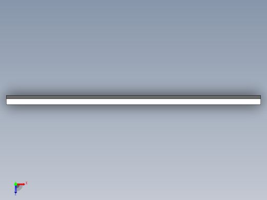 键盘外壳光面UG编程程序模型俯视缩略图