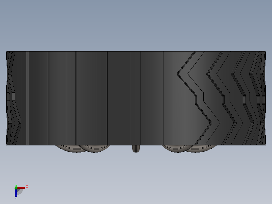 轮胎、车轮、轮毂(12)俯视图