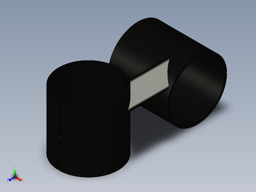 精益管 (41)正等轴测图