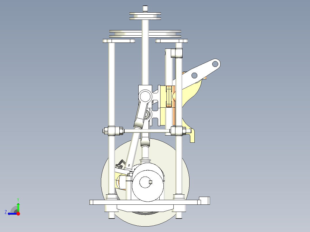 B3003601-蒸汽机右视图