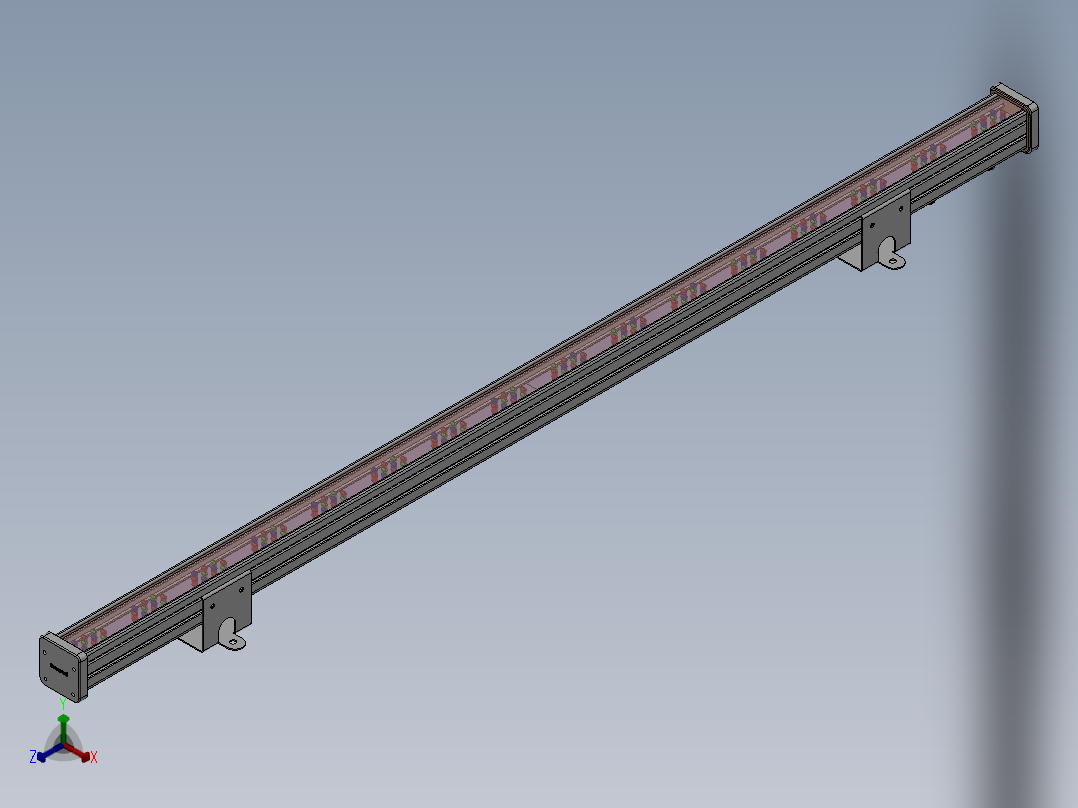 LED(景光灯)灯条模型--28625--5正等轴测图
