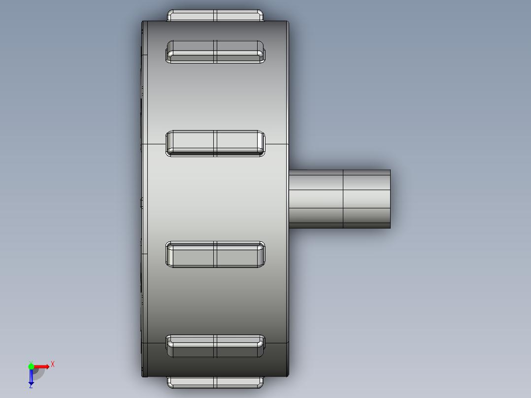 A0003242-法拉利 TDF 轮毂装饰俯视图