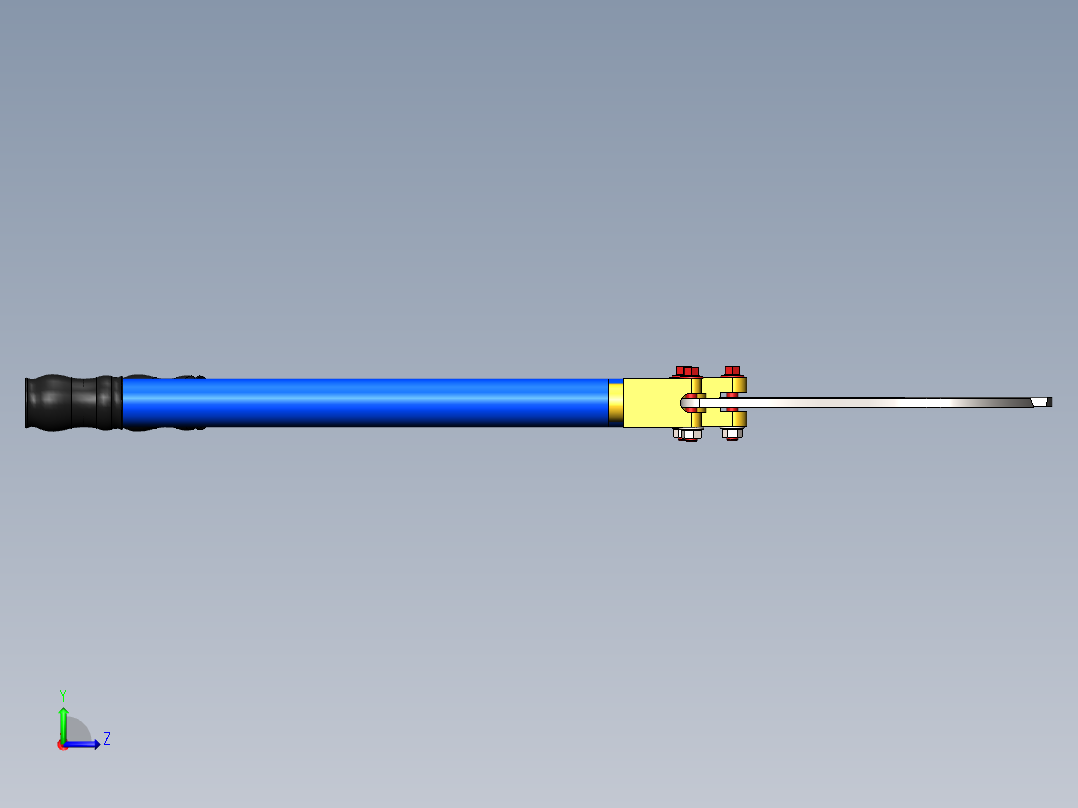 锯钳子剪子左视图